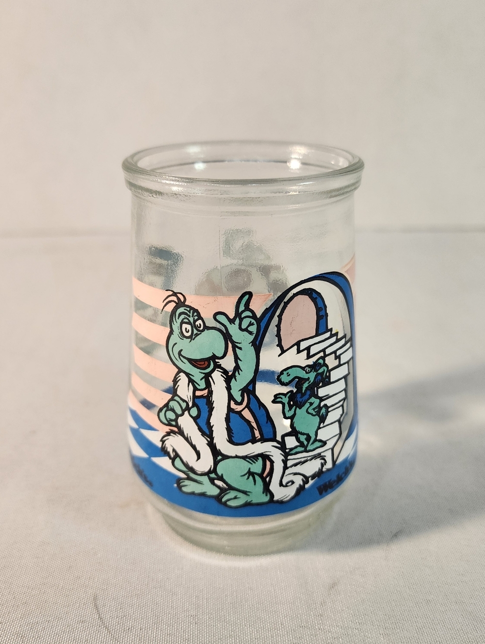 1996 Welch's "The Wubbulous World of Dr. Seuss" Collectible Jar #5 Yertle Turtle
